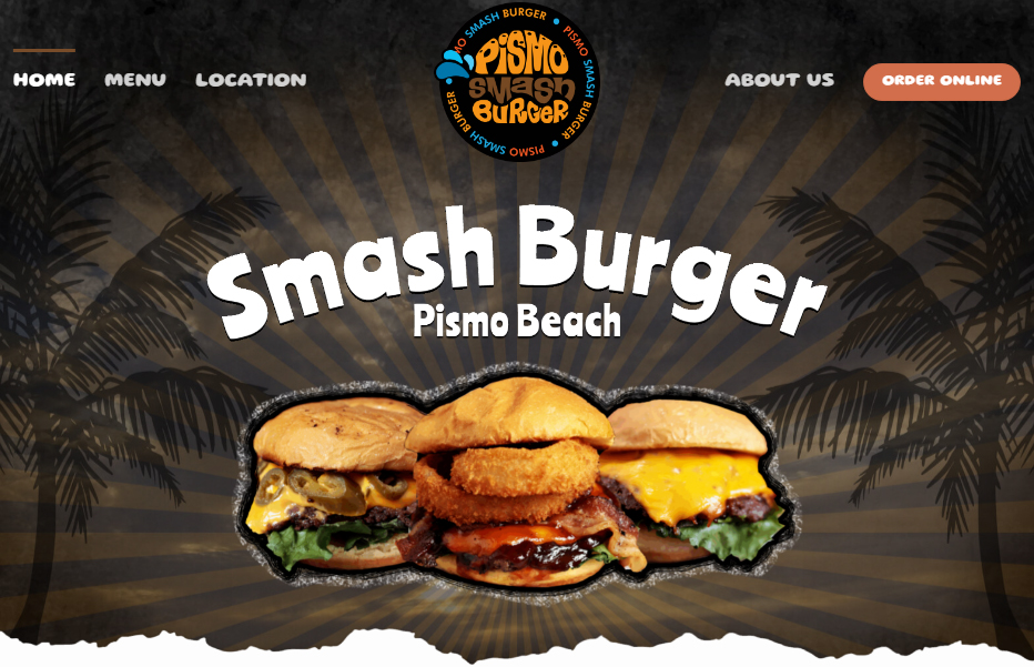 Pismo Beach Smash Burger